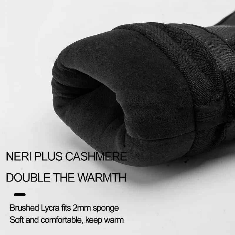 Winter Gloves Man Waterproof Thermal Gloves Ski Cycling Snowboard Sports Thermal Gloves Windproof Skiing Thick Gloves