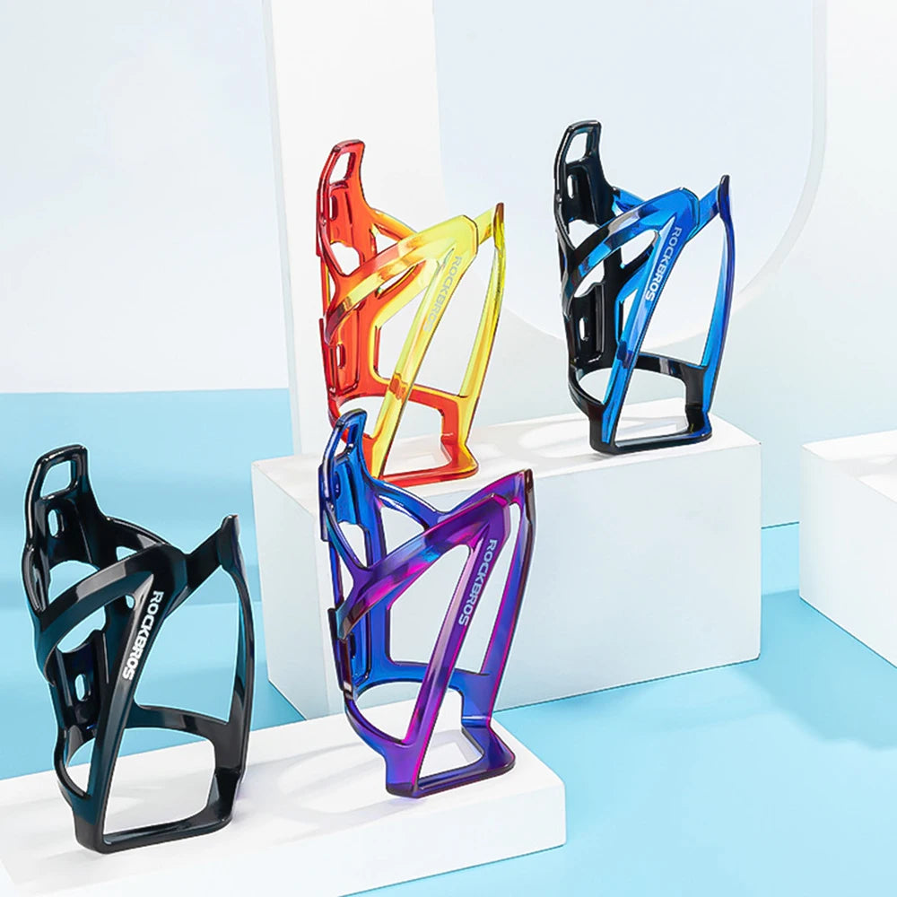 Mountain Bicycle Bottle Holder, Water Bottle Holder, Dual Color PC Material Water Cup Holder, Outdoor Cycling Equipment