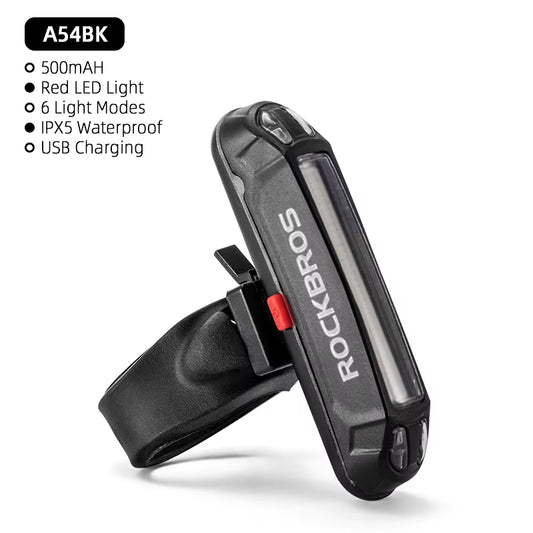 Bike Tail Light Waterproof Seatpost Warning Bicycle Rear Light MTB Road LED Lamp Tailight USB Charging Cycling Light