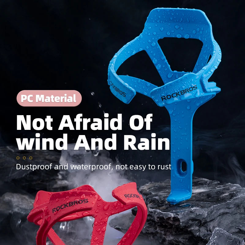 Bicycle Water Bottle Cage Integrally Molded Lightweight High Strength PC Bike Bottle Holder Bracket Bike Accessories