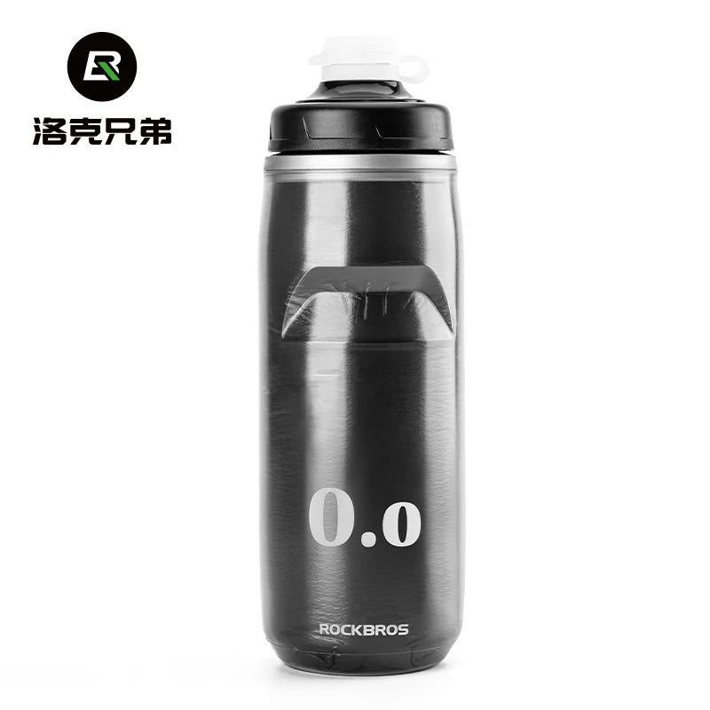 620Ml Cycling Water Bottle Cold Water Insulated Thermal Silicone Bottle Outdoor Sports MTB Road Bike Bicycle Bottle