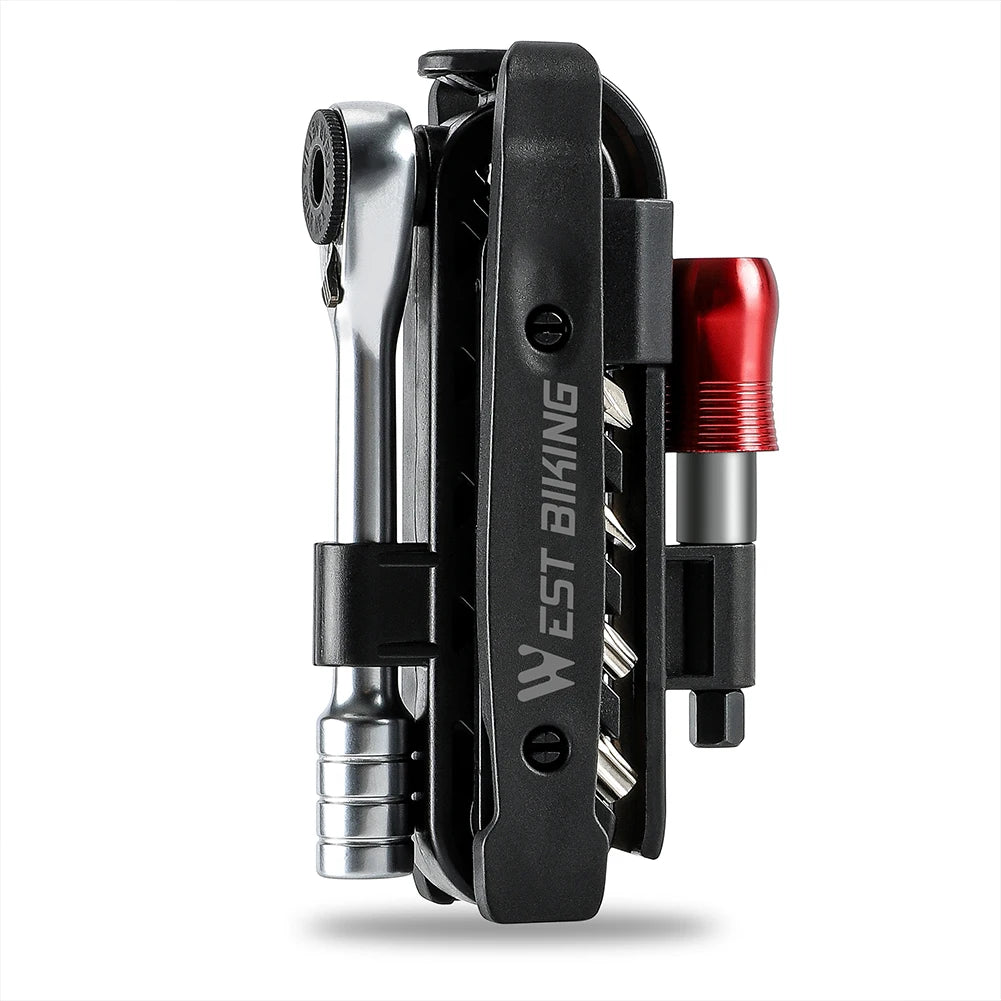 Portable Ratchet Wrench Tool Kit Quick Release Ratchet Wrench Multi Function Repair Tools Set Cycling Accessories