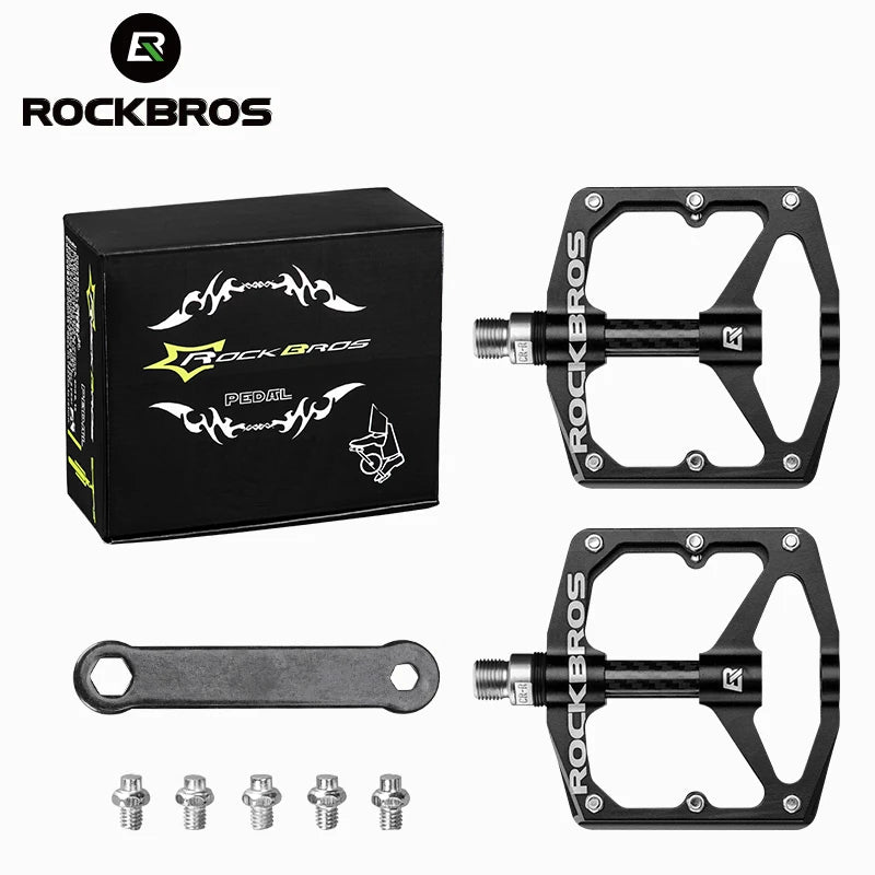 Bicycle Pedal Aluminum Alloy Ultralight BMX Bike Pedal Sealed 2 Bearing Pedals Road Mountain Cycling Bicycle Accessorie