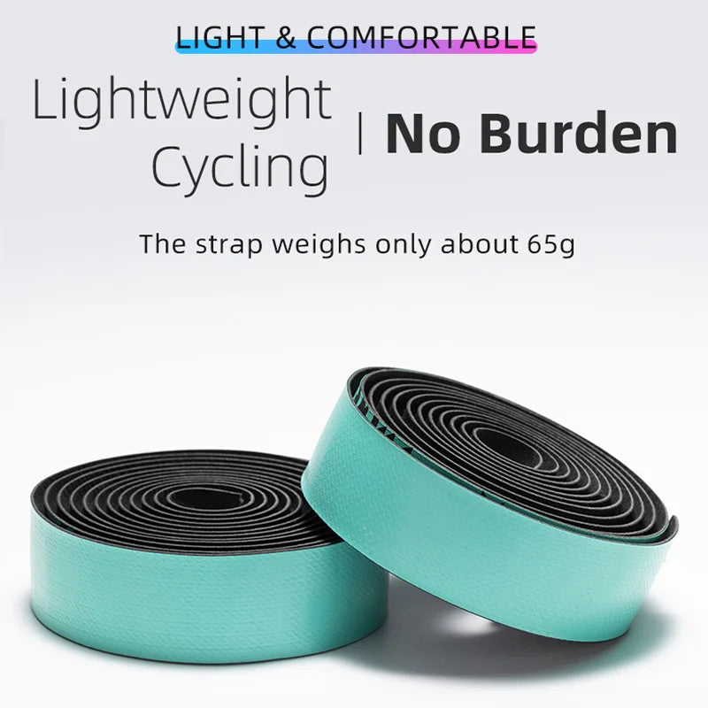 MTB Road Cycling Handlebar Tape 2.3MM Thickened PU Eva Anti-Slip Wear-Resistant Shockproof Grip Strap Bike Accessories