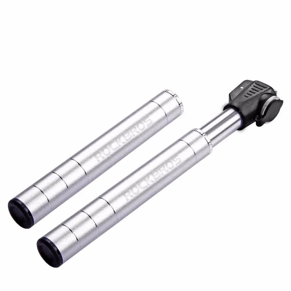 Mini Portable Bicycle Pump 100 Psi Aluminum Alloy Cycling Bike Pump Fit Presta & Schrader Valve MTB Mountain Bike Pump