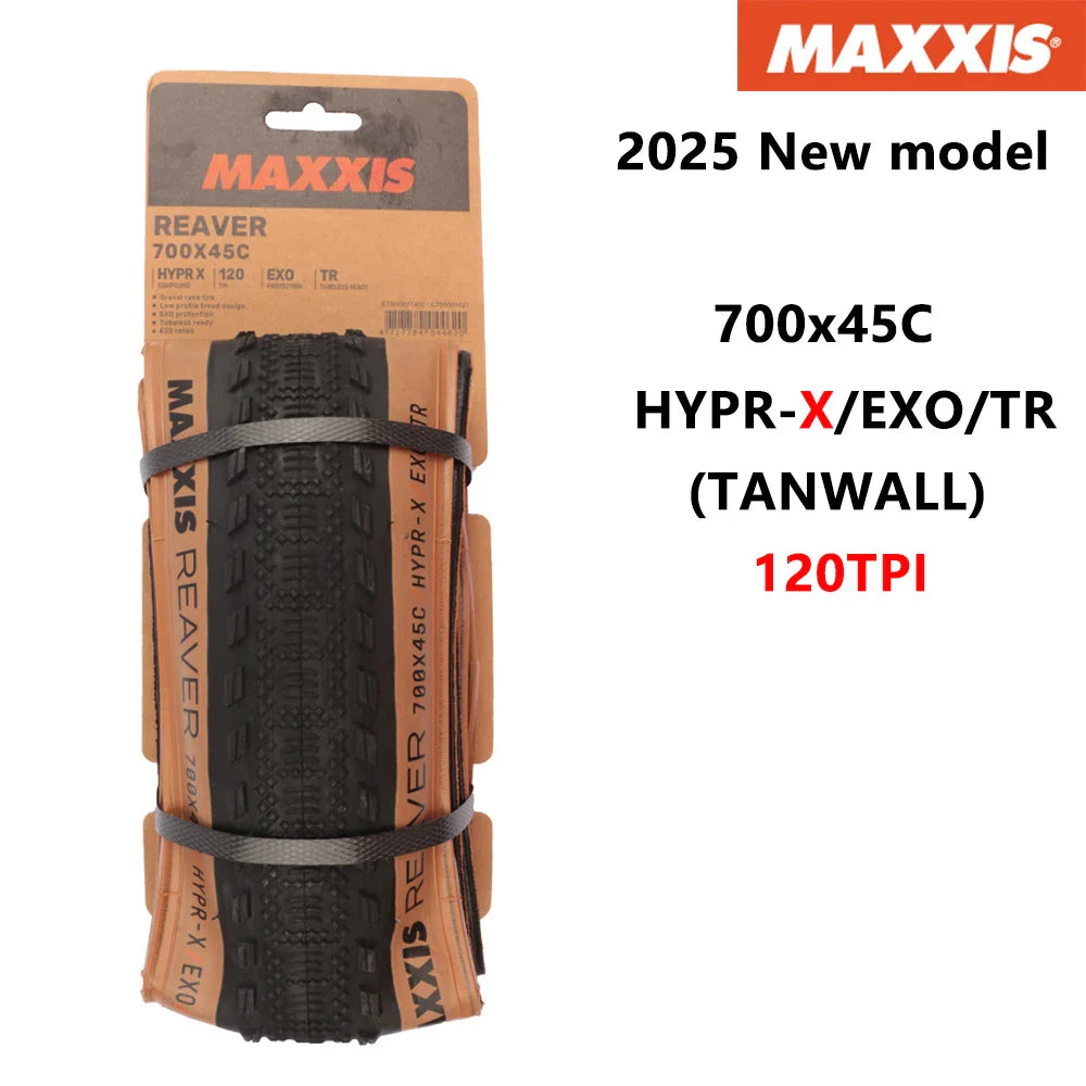 MAXXIS New RAMBLER REAVER Gravel Tire HYPR-X Tubeless Gravel Bike Tire 700X40C/45C Folding Cyclo-Cross Gravel Outer Tire