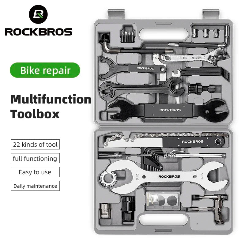 Bicycle Repair Tool Kits 44 in 1 Professional Bike Multifunction Repair Tools Key Set Cycling Tools
