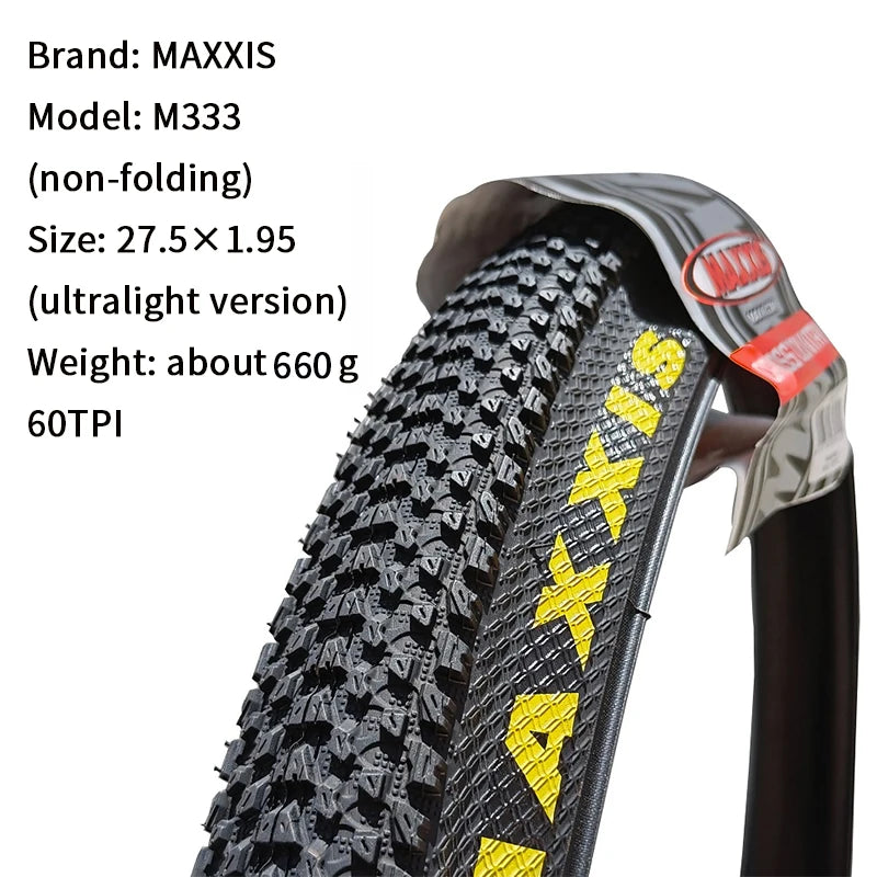 M333 PACE Mtb Bicycle Tire 26 * 1.95 26 * 2.1 27.5 X1.95 27.5X2.1 29 X 2.1 29Er Mountain Bike Tire Steel Wire Bicycle 1PC