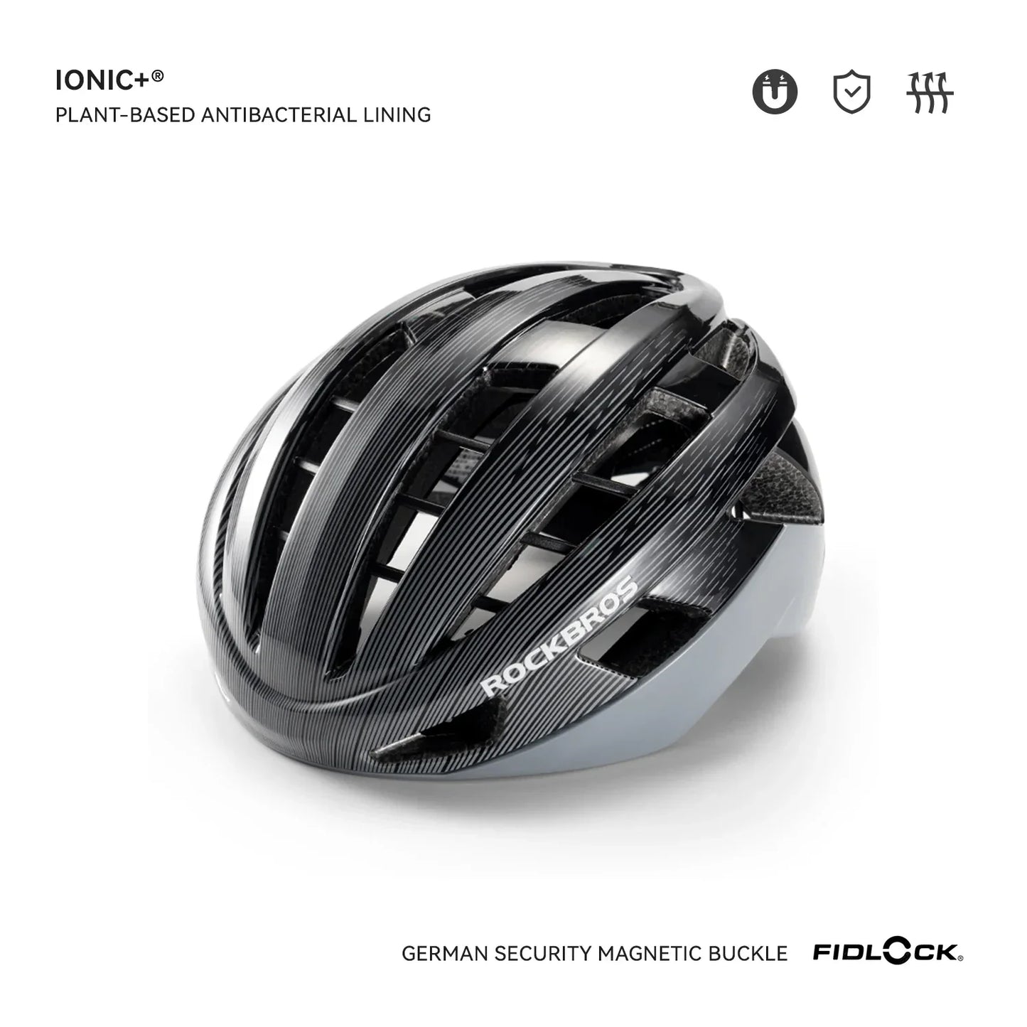Lightweight Cycling Helmet Breathable Anti-Bacterial Magnetic Buckle Men Women Outdoor Sports MTB Cycling Safety Helmet