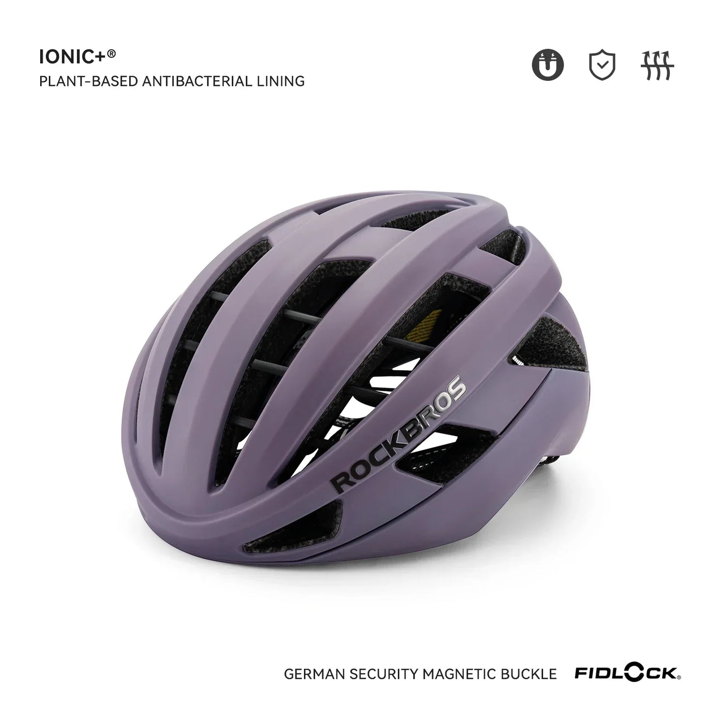 Lightweight Cycling Helmet Breathable Anti-Bacterial Magnetic Buckle Men Women Outdoor Sports MTB Cycling Safety Helmet