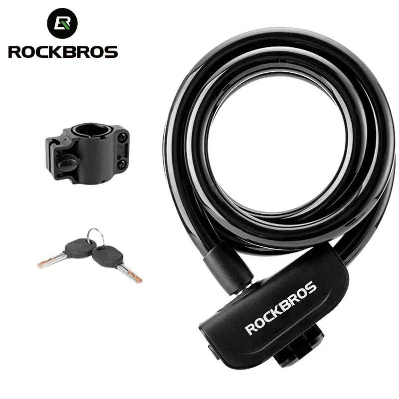 Bicycle Lock Bike Portable Anti-Theft Ring Lock MTB Road Cycling Cable Lock Motorcycle Vehicle Bicycle Accessories