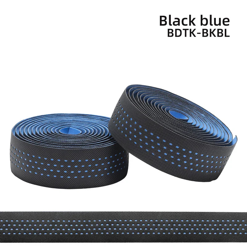MTB Road Cycling Handlebar Tape 2.3MM Thickened PU Eva Anti-Slip Wear-Resistant Shockproof Grip Strap Bike Accessories