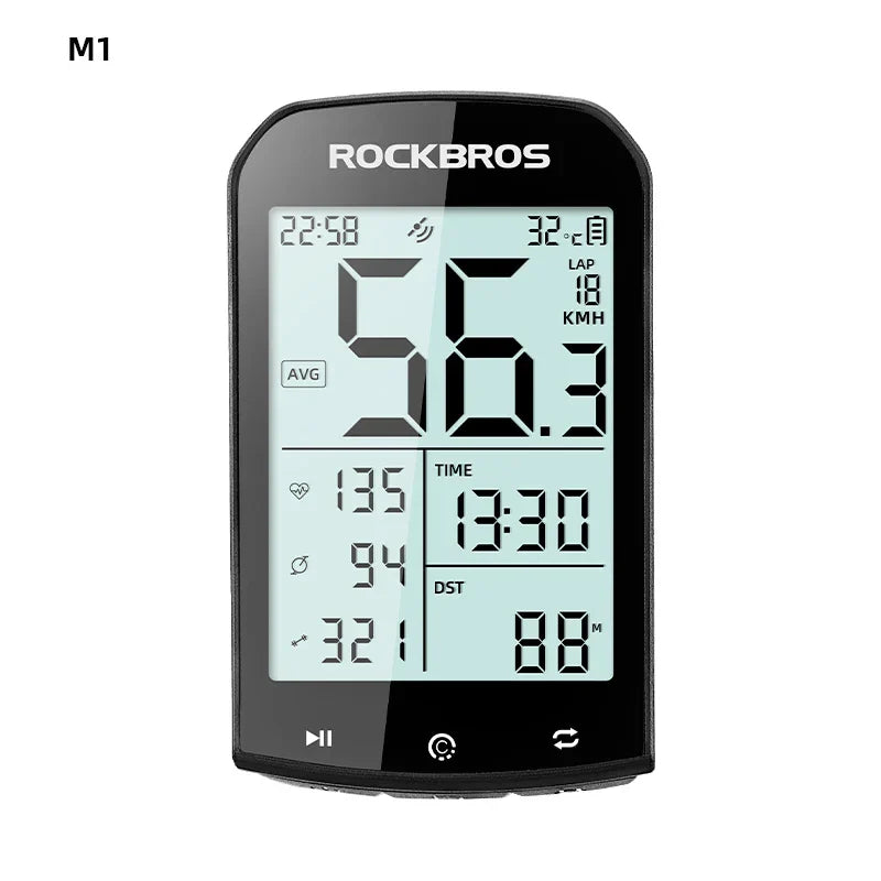 Bicycle Computer GPS 5.0 ANT Bluetooth Waterproof Wireless Cyclocomputer Speedometer Bike Stopwatch Bike Accessories