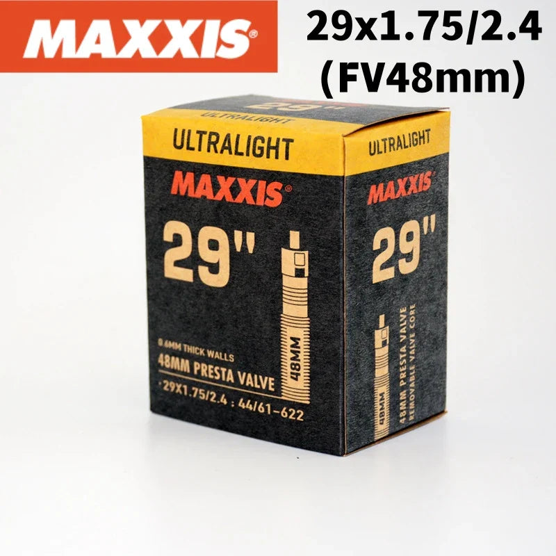 MAXXIS ULTRALIGHT 0.60Mm Thin Wall Bicycle Inner Tube 26 27.5 29 700 FV(PV) AV(SV) for XC Race and Training