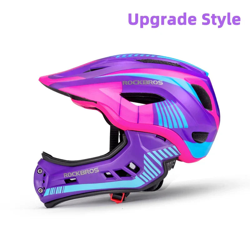 Child Bicycle Helmet MTB Security Impact Resistant Cycling Helmet Teenagers Sports Safety Protection Helmet Scooter