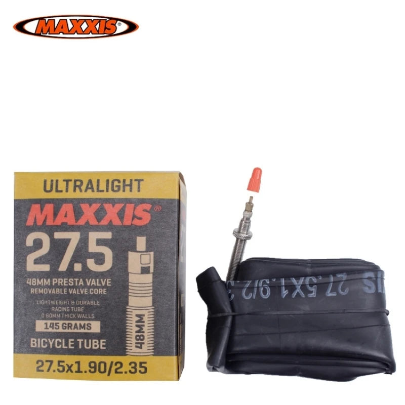 MAXXIS ULTRALIGHT 0.60Mm Thin Wall Bicycle Inner Tube 26 27.5 29 700 FV(PV) AV(SV) for XC Race and Training