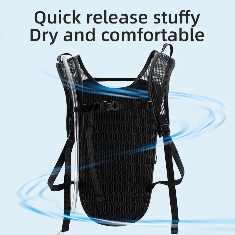 Water Bladder Water Reservoir New Riding Water Bag Hydration Backpack 2L Reflective Stable Running Bag Vest Backpack
