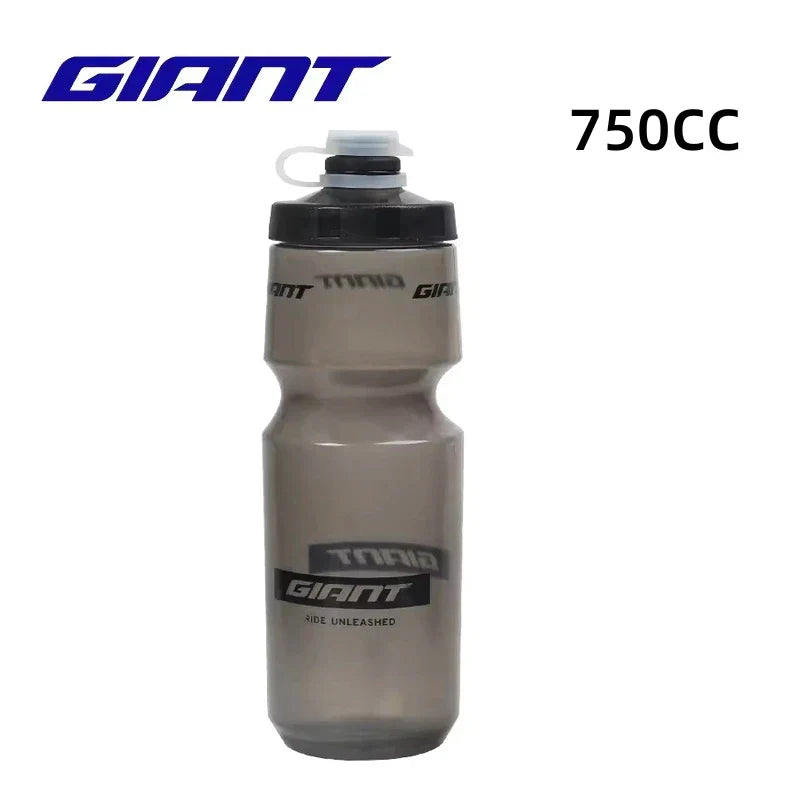 GIANT 600Ml/750Ml Bicycle Bottle MTB Road Bike Water Bottle Outdoor Sports PP Bottles Portable Large Capacity Drink Cycling Cup