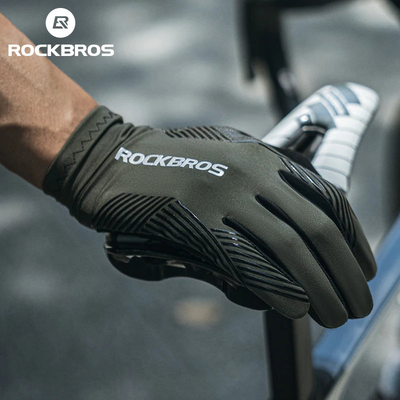 Cycling Gloves Spring Summer Gloves Touch Screen Anti-Slip Breathable MTB Road Bike Running Fitness Gym Motor Gloves