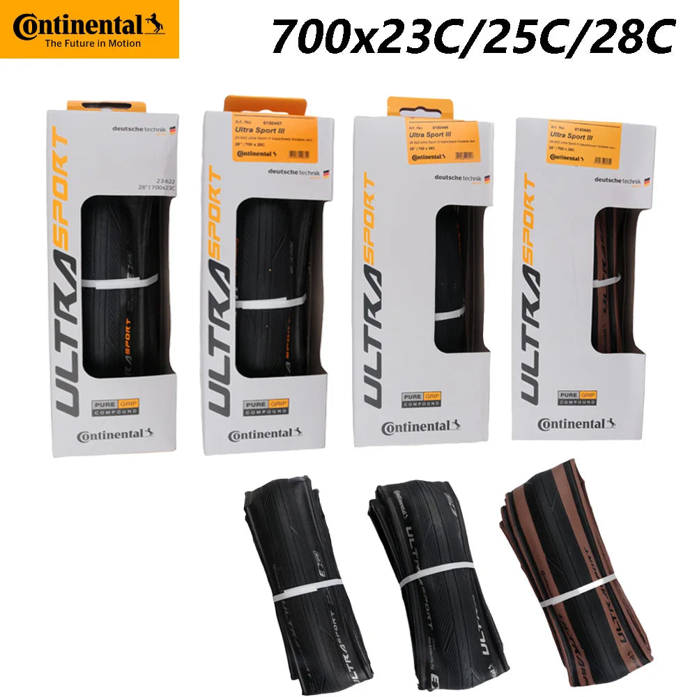 ULTRA SPORT Ⅲ GRAND SPORT RACE Bike Tire 700X23C/25C/28C for Road Bike Vehicle Folding anti Puncture Bicycle Tyre