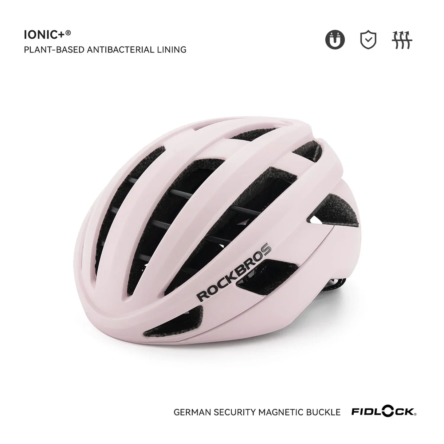 Lightweight Cycling Helmet Breathable Anti-Bacterial Magnetic Buckle Men Women Outdoor Sports MTB Cycling Safety Helmet