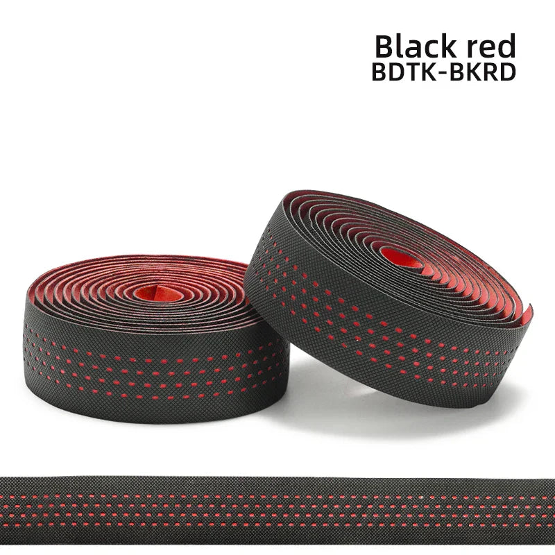 MTB Road Cycling Handlebar Tape 2.3MM Thickened PU Eva Anti-Slip Wear-Resistant Shockproof Grip Strap Bike Accessories