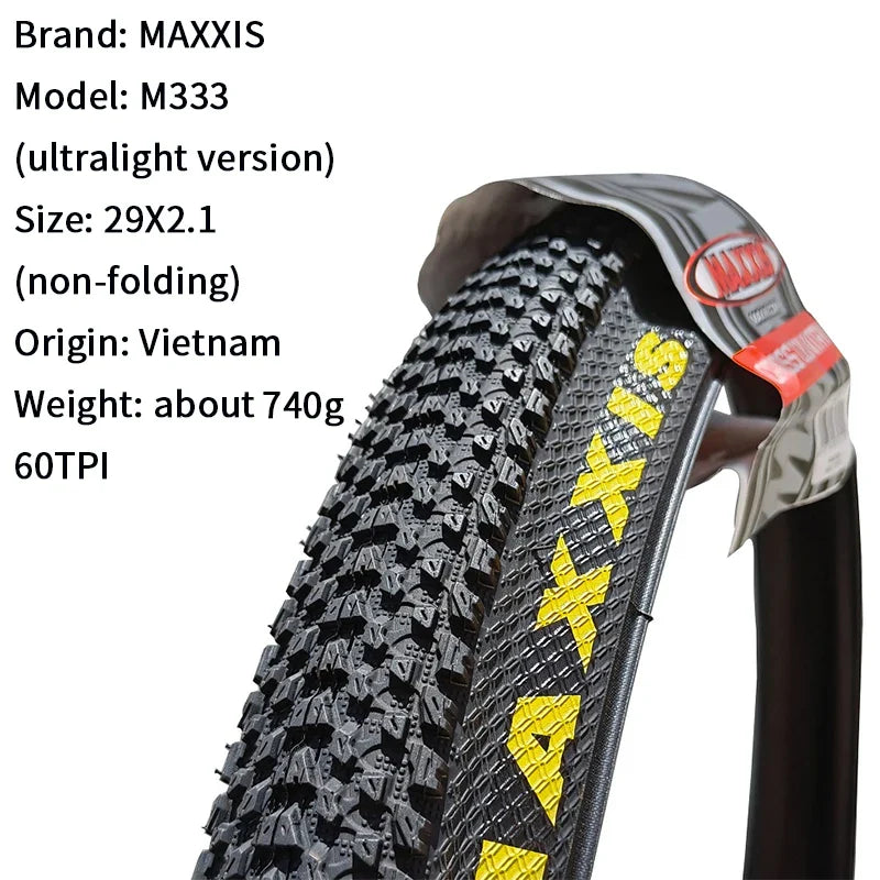 M333 PACE Mtb Bicycle Tire 26 * 1.95 26 * 2.1 27.5 X1.95 27.5X2.1 29 X 2.1 29Er Mountain Bike Tire Steel Wire Bicycle 1PC