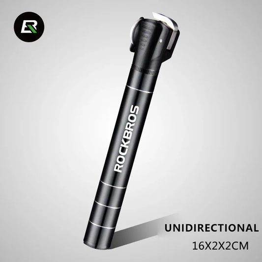 Mini Portable Bicycle Pump 100 Psi Aluminum Alloy Cycling Bike Pump Fit Presta & Schrader Valve MTB Mountain Bike Pump