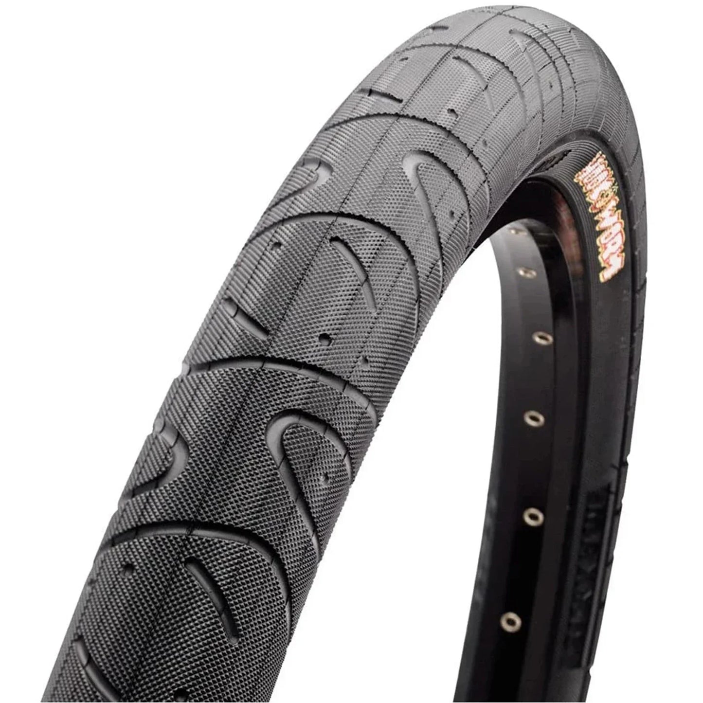 Hookworm 26 X 2.5 Bicycle Tire BMX Wire Bead Clincher Tire for Street Park Vert Flatland 20 Inch 24 26 27.5 or 29 Sizes