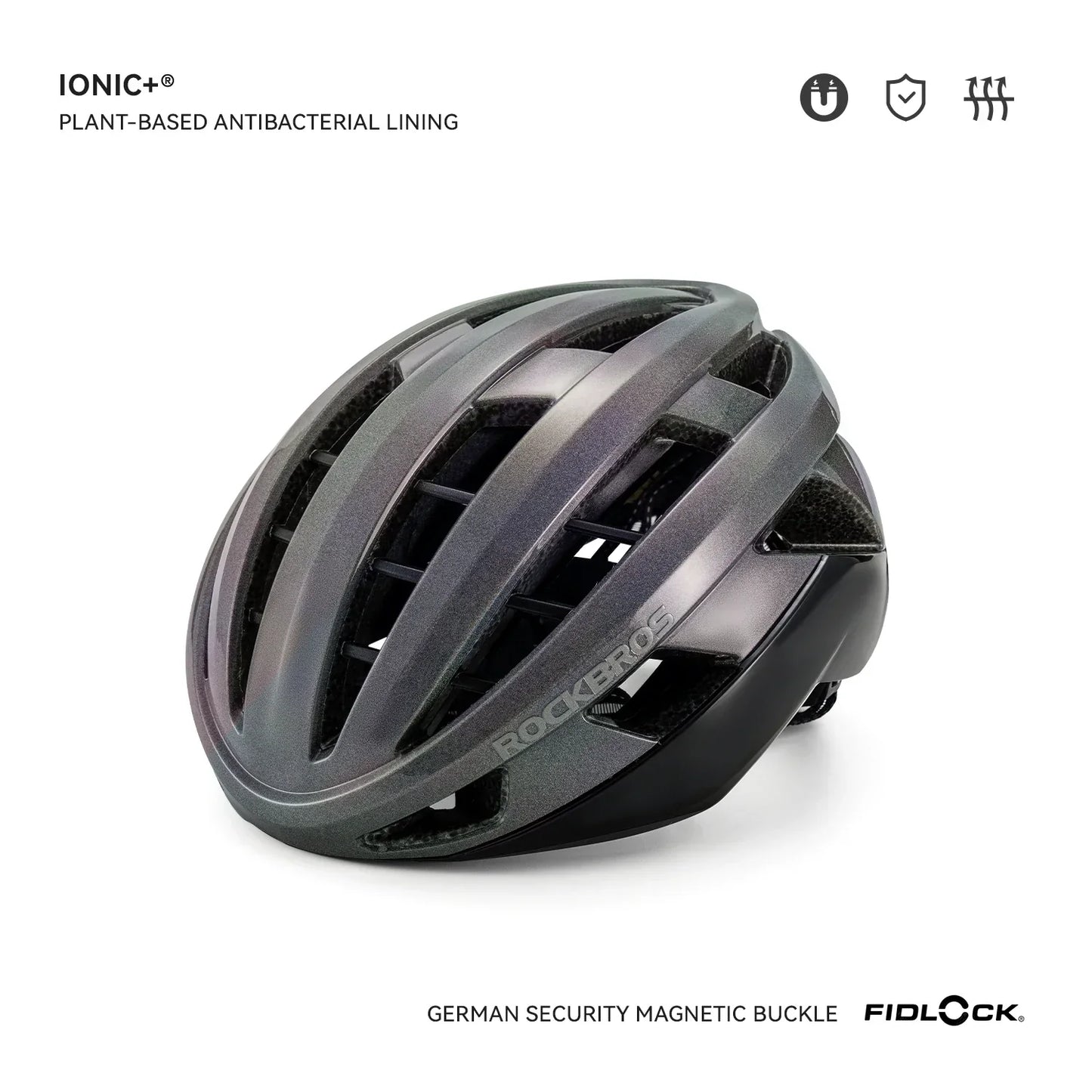 Lightweight Cycling Helmet Breathable Anti-Bacterial Magnetic Buckle Men Women Outdoor Sports MTB Cycling Safety Helmet