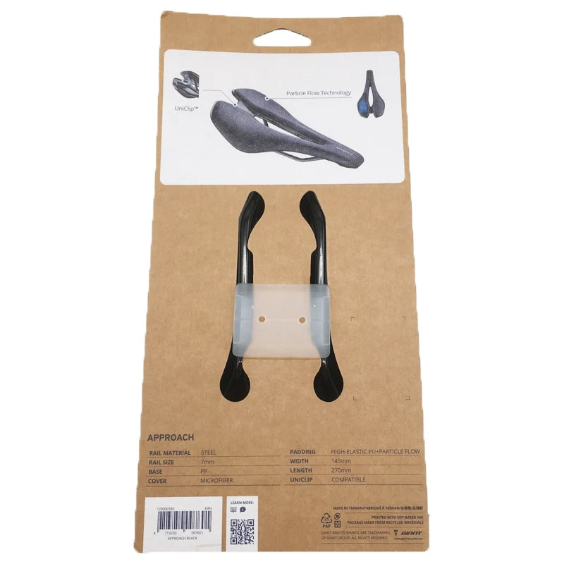 Approach Saddle Comfort Seat Big Vent Soft GEL Road MTB Bike Bicycle Cushion Mat Ultralight Saddle Fits UNICLIP Interface