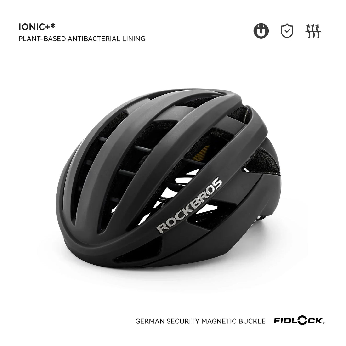 Lightweight Cycling Helmet Breathable Anti-Bacterial Magnetic Buckle Men Women Outdoor Sports MTB Cycling Safety Helmet