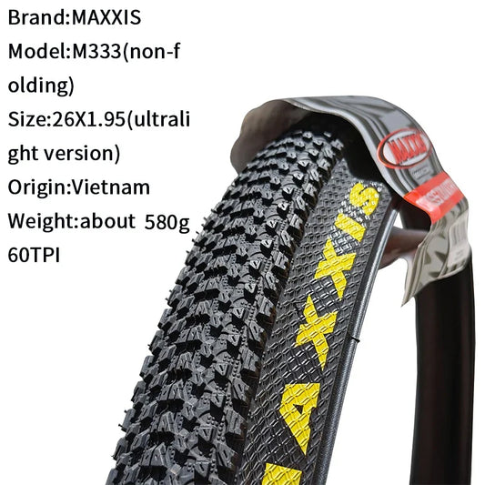 M333 PACE Mtb Bicycle Tire 26 * 1.95 26 * 2.1 27.5 X1.95 27.5X2.1 29 X 2.1 29Er Mountain Bike Tire Steel Wire Bicycle 1PC