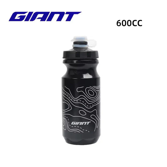 GIANT 600Ml/750Ml Bicycle Bottle MTB Road Bike Water Bottle Outdoor Sports PP Bottles Portable Large Capacity Drink Cycling Cup