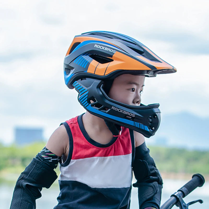 Child Bicycle Helmet MTB Security Impact Resistant Cycling Helmet Teenagers Sports Safety Protection Helmet Scooter