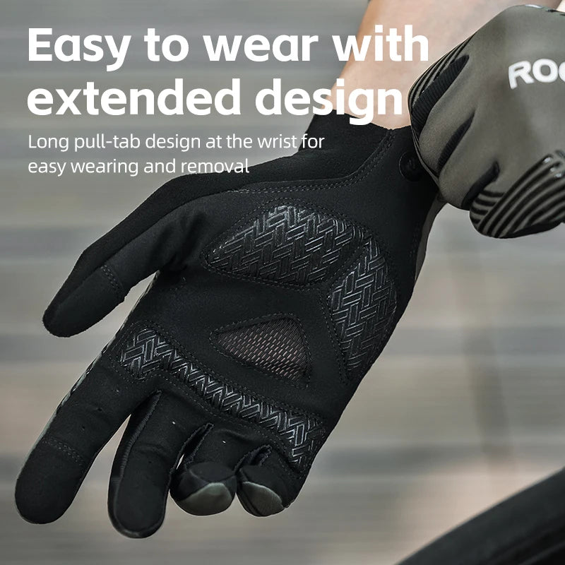 Cycling Gloves Spring Summer Gloves Touch Screen Anti-Slip Breathable MTB Road Bike Running Fitness Gym Motor Gloves
