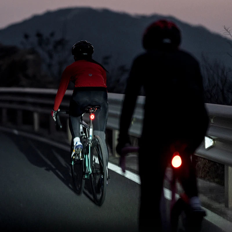 Bike Light Waterproof Type-C Rechargeable Bicycle Headlight 200M Range Flashlight with Tail Light Cycling Accessory