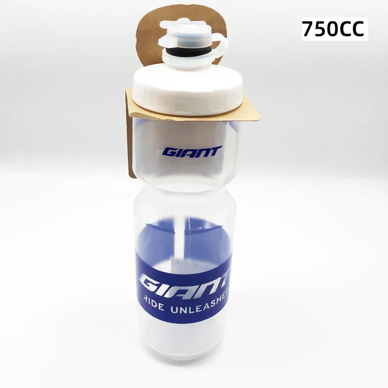 GIANT 600Ml/750Ml Bicycle Bottle MTB Road Bike Water Bottle Outdoor Sports PP Bottles Portable Large Capacity Drink Cycling Cup