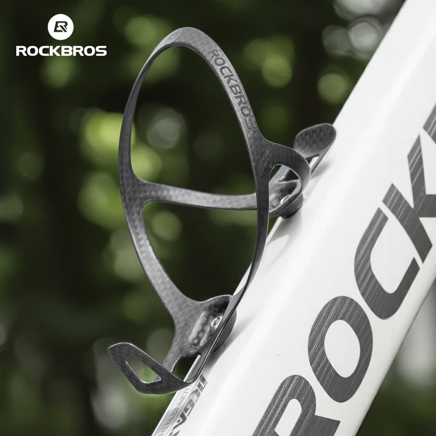 Bicycle Bottle Cage Ultralight High Strength Carbon Fiber Bottle Bracket Reflective Water Kettle Mount Bike Accessories