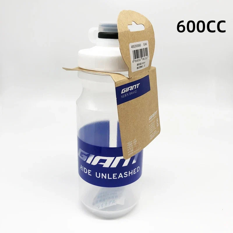 GIANT 600Ml/750Ml Bicycle Bottle MTB Road Bike Water Bottle Outdoor Sports PP Bottles Portable Large Capacity Drink Cycling Cup