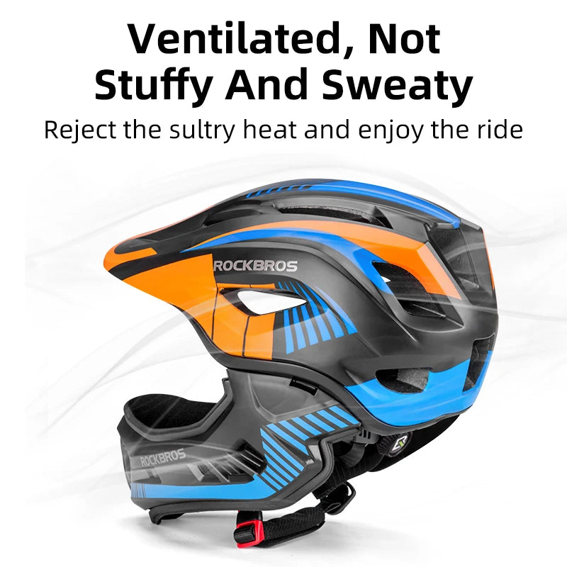 Child Bicycle Helmet MTB Security Impact Resistant Cycling Helmet Teenagers Sports Safety Protection Helmet Scooter
