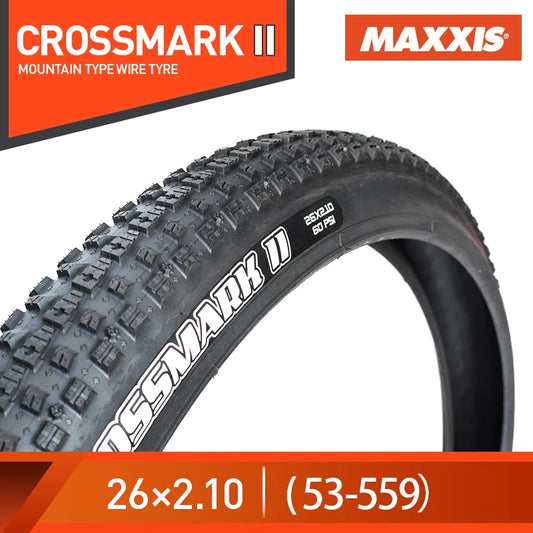 MAXXIS CROSSMARK Ⅱ Mountain Bike Tires Top Speed Control XC Bicycle Steel Wire Tyre for E-Bike MTB High Speed Control Bike Tire
