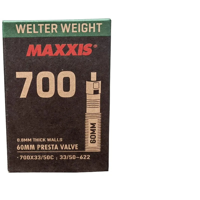 Highway Inner Tube 700X23/32-33/50C Welter Weight Tubes and Ultralight Tubes Presta Valve with Rvcis Removable Valve Core