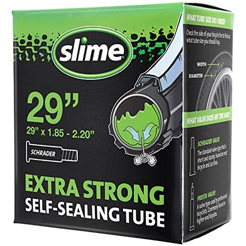 Slime 30075 Bike Inner Tube with Slime Puncture Sealant, Assorted Styles
