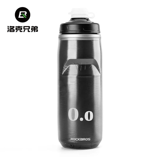 620Ml Cycling Water Bottle Cold Water Insulated Thermal Silicone Bottle Outdoor Sports MTB Road Bike Bicycle Bottle
