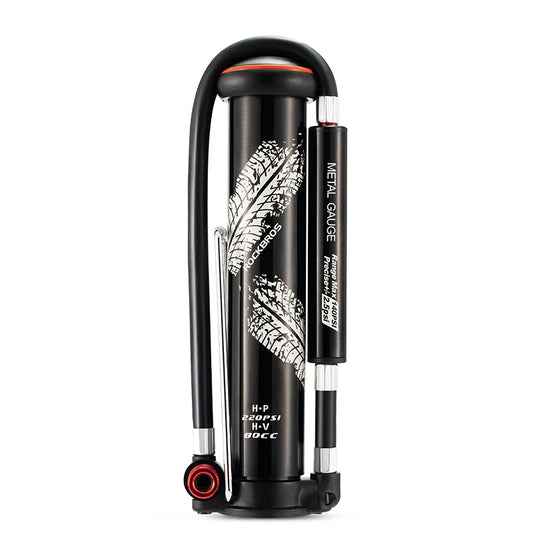 Bicycle Pump 220PSI Mini Hand Air Pump Tire Inflator Schrader Presta Portable AV/FV MTB Bike Road Bike Accessories