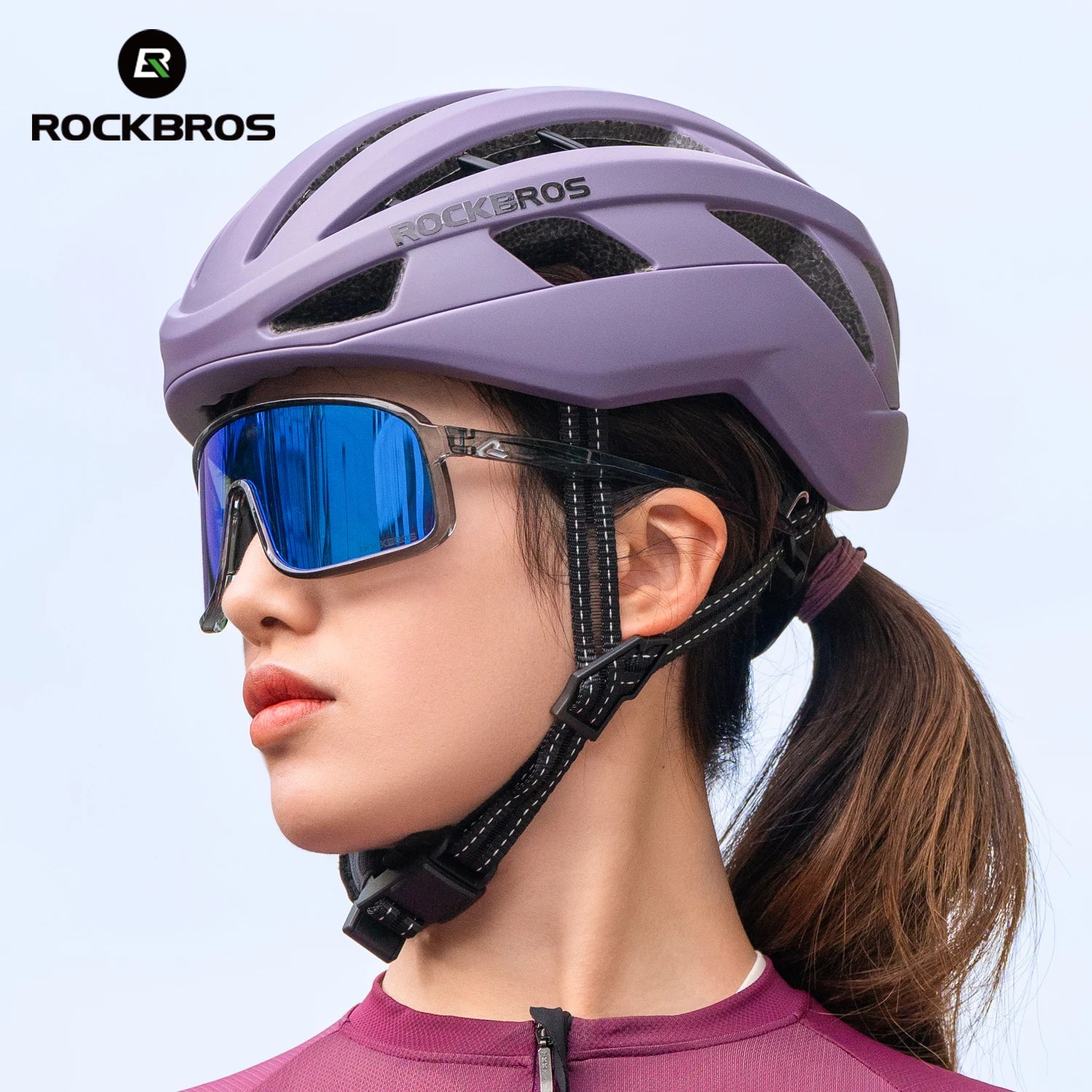 Lightweight Cycling Helmet Breathable Anti-Bacterial Magnetic Buckle Men Women Outdoor Sports MTB Cycling Safety Helmet