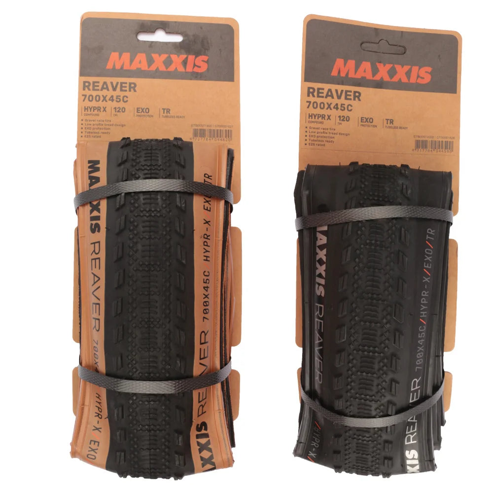 MAXXIS New RAMBLER REAVER Gravel Tire HYPR-X Tubeless Gravel Bike Tire 700X40C/45C Folding Cyclo-Cross Gravel Outer Tire