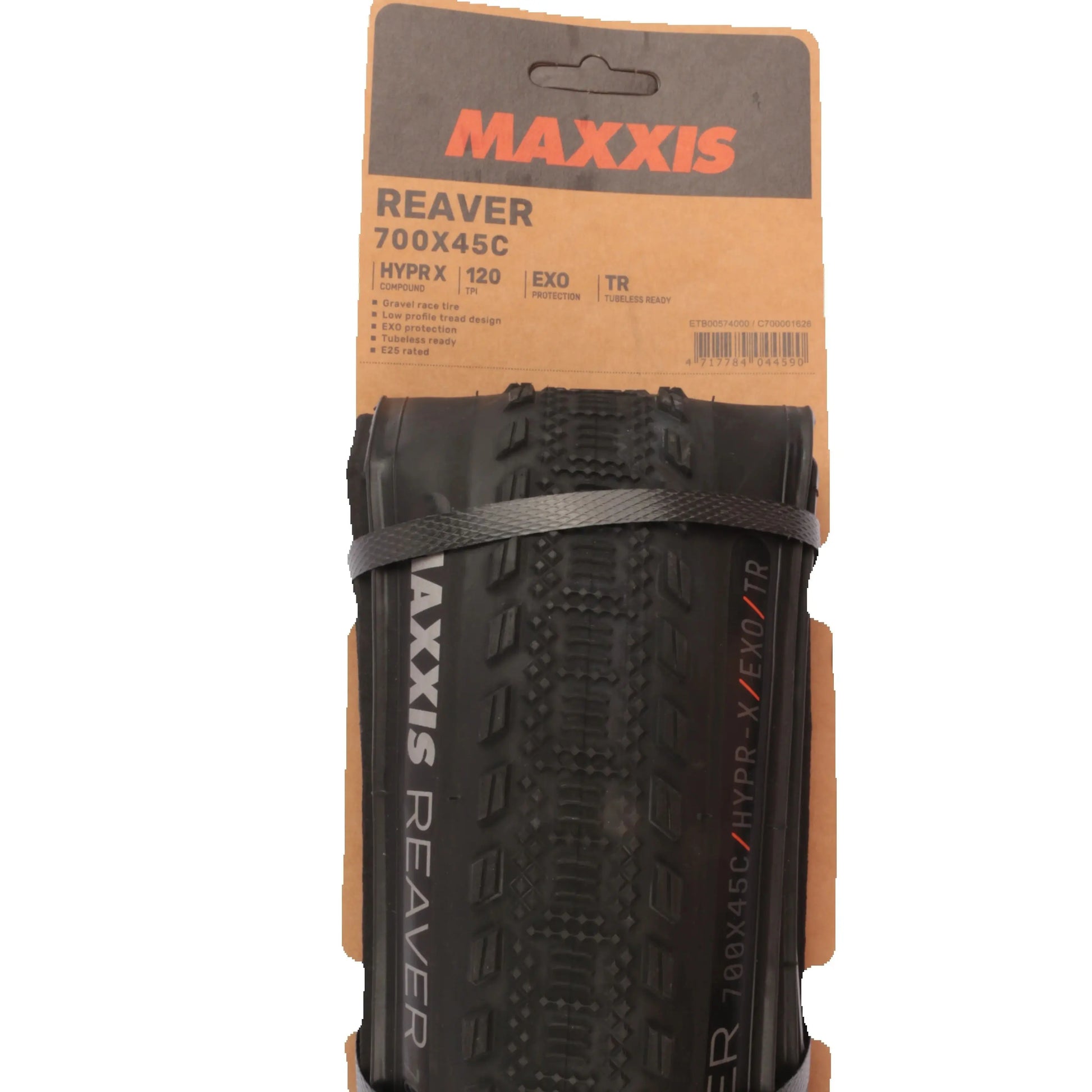 MAXXIS New RAMBLER REAVER Gravel Tire HYPR-X Tubeless Gravel Bike Tire 700X40C/45C Folding Cyclo-Cross Gravel Outer Tire