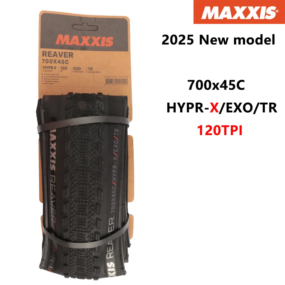 MAXXIS New RAMBLER REAVER Gravel Tire HYPR-X Tubeless Gravel Bike Tire 700X40C/45C Folding Cyclo-Cross Gravel Outer Tire